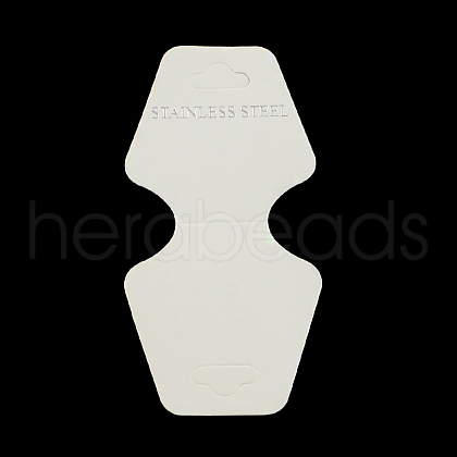 Cardboard Necklace & Bracelet Display Cards CDIS-R030-01-1