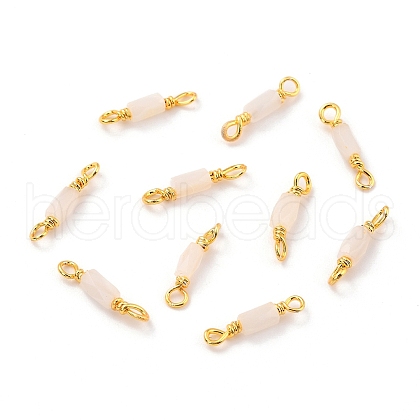 Eco-Friendly Electroplated Glass Links Connectors KK-K260-04G-12-RS-1