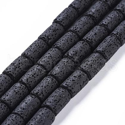 Natural Lava Rock Beads Strands G450-B11-1