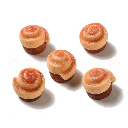 Opaque Resin Imitation Food Decoden Cabochons RESI-A033-05J-1