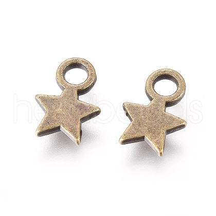 Tibetan Style Alloy Charms X-MLF0790Y-1