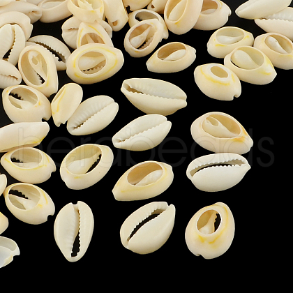 Natural Mixed Cowrie Shell Beads X-BSHE-S051-01-1