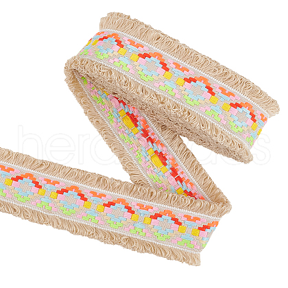 Polyester Jacquard Ribbon OCOR-WH0085-77B-1