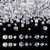 Biyun 300Pcs 9 Style Electroplate Glass Beads Strands EGLA-BY0001-01-3
