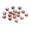 Opaque Spray Painted Glass Beads X1-GLAA-G118-01U-1