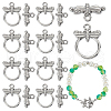   10Pcs 304 Stainless Steel Toggle Clasps STAS-PH0005-78-1