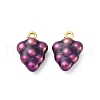 304 Stainless Steel Enamel Pendants STAS-B085-40G-02-1