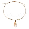 Shell Pendant Necklaces NJEW-TA00179-02-2