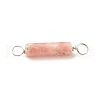 Natural Connector Charms PALLOY-JF01574-08-4