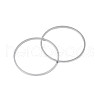 Non-Tarnish 304 Stainless Steel Linking Ring X-STAS-T047-15N-2