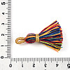 Polycotton(Polyester Cotton) Tassel Pendant Decorations FIND-N006-01A-3