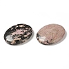 Mother's Day Gifts Natural Rhodonite Worry Stone for Anxiety Therapy G-B036-01K-3