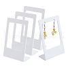 Acrylic Earring Display Stands EDIS-WH0012-46B-1