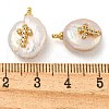 Natural Cultured Freshwater Pearl Pendants PEAR-F008-19G-3