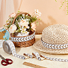 Olycraft 12M Polyester Jacquard Leaf Ribbon OCOR-OC0001-46C-5