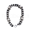 Hip-pop 304 Stainless Steel  Cuban Link Chains Bracelets for Men Women FS-WGE9529-01-2