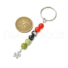 2Pcs Natural Gemstone Keychain KEYC-JKC01171-3
