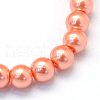 Baking Painted Glass Pearl Bead Strands HY-Q003-5mm-77-2