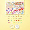 DIY Acrylic Beaded Stretch Bracelets Jewelry Kit DIY-FS0005-71-7