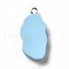 Opaque Resin Pendants RESI-G056-04-2