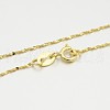 925 Sterling Silver Chain Necklaces STER-M086-05A-G-3