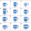 Plastic Bead Containers CON-BC0004-06-50x24-7