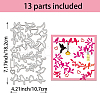Carbon Steel Cutting Dies Stencils DIY-WH0309-1670-2