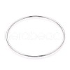 304 Stainless Steel Plain Bangles For Women BJEW-N033-02P-2
