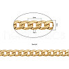 Ion Plating(IP) 304 Stainless Steel Curb Chains CHS-CJ0001-14G-2