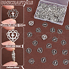 UNICRAFTALE 80Pcs Tibetan Style Alloy Pendants TIBE-UN0015-95-5
