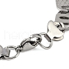201 Stainless Steel Mariner Link Chain Bracelets BJEW-B078-54P-01-3