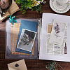 BENECREAT 8Pcs 2 Styles Transparent PVC Plastic Self-Adhesive Bags ABAG-BC0001-36-6