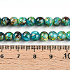 Baking Painted Glass Beads Strands X-DGLA-N003-6mm-B08-4