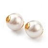 Plastic Imitation Pearl Beads STAS-Z009-01A-G-2