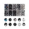 160Pcs 10 Style Opaque & Transparent SACR-LS0001-02A-1