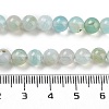 Natural Striped Agate/Banded Agate Bead Strands G-K155-A-6mm-04-5