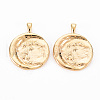 Brass Pendants KK-S356-520-NF-1