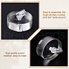 Acrylic Finger Ring Display Holders RDIS-WH0020-02B-01-4