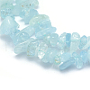 Natural Aquamarine Beads Strands G-P332-75-3