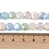 Electroplate Glass Beads Strands EGLA-G039-05A-01-4