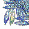 Ion Plating(IP) 304 Stainless Steel Filigree Big Pendants X-STAS-S108-75-1