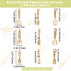 Beebeecraft 9Pcs 3 Styles Rack Plating Brass Micro Pave Cubic Zirconia Pendants KK-BBC0008-24-2