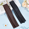 CRASPIRE 2Pcs 2 Colors Imitation Leather Wrap Around Waist Bands AJEW-CP0008-08A-4