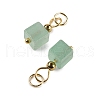 Natural Green Aventurine Pendants STAS-Z129-01G-05-2