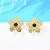 304 Stainless Steel Stud Earrings EJEW-F361-17G-1