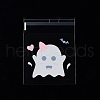Halloween Theme Plastic Bakeware Bag ABAG-F007-03D-4