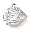 Anti-Tarnish 304 Stainless Steel Pendants STAS-I310-11P-1