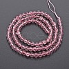 Crackle Glass Beads Strands GLAA-S192-B-006-2