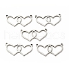 Non-Tarnish 304 Stainless Steel Links Connectors STAS-C051-05P-1