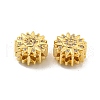 Brass Micro Pave Clear Cubic Zirconia Multi-Strand Links KK-B096-15G-2